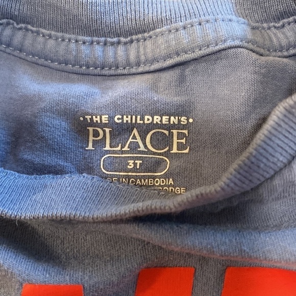 Children’s Place Short Sleeved Shirt & Roll Up Pants Size 3T- Like New - Picture 5 of 8